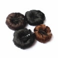 thumbnail image 5 of Flmtop Kids Girls Hair Bun Extension Wig Hairpiece Wavy Curly Messy Donut Chignons, 5 of 7