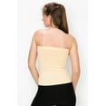 thumbnail image 3 of Kurve by Idea Seamless women's Seamless Stretch Side Ribbing Medium Length Tube Top, UV Protective Fabric, UPF 50+, Made in USA, 3 of 3