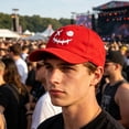 thumbnail image 3 of Colevkie Unisex Embroidered Baseball Cap for Men Women Adjustable Halloween Style Truck Hat Dad Hat(Red), 3 of 6