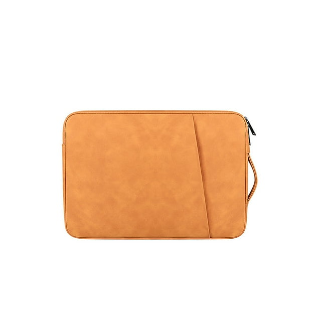 Youkk Laptop Bag Large Protection Notebook Computer Sleeve Handbags Briefcase Bags Women Men Office Business Working Dark Grey 13.3 Inch Yellow 13.3 Inch