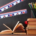 thumbnail image 7 of FRCOLOR  Blackboard Border Festival Accessories Fringe Neon Gold Bulletin, 7 of 7