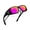 01-Black Frame/Purple-Red lens, variant on Fit Over Wrap Sunglasses Polarized Lens Wear Over Prescription Eyeglasses 100% UV Protection for Men and Women