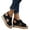 Black, variant on Womens Wedge Sandals Espadrille Platform Walking Shoes Comfort Summer Dressy Sandal Size 6-9