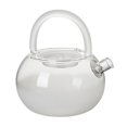thumbnail image 3 of Tetera de té 780ml Resistente al calor Fácil de limpiar Reutilizable Malla fina Nubes transparentes Tetera de vidrio antiniebla para cocinas, 3 of 9