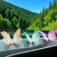 thumbnail image 2 of SharkTRUE Alloy Butterfly Car Air Freshener Clip: Whimsical Design & Built-In Fragrance Pads, 2 of 8