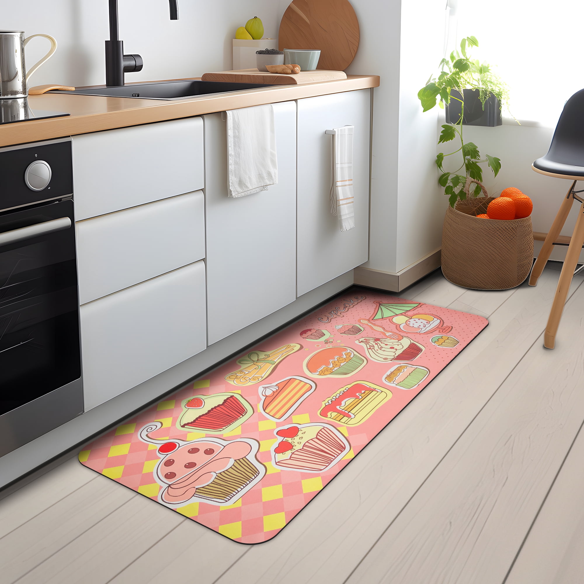Ray Star Kitchen Mats Anti Fatigue 19.7''x31.5'',0.31 Inch Thick Comfort Standing Desk Mat