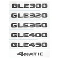 thumbnail image 2 of Glossy Black Letters GLE300 GLE450 GLE400 GLE300d Emblem Fit For Mercedes Fit For Benz AMG Car Trunk Rear W166 C292 Logo Sticker, 2 of 6