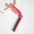 thumbnail image 6 of TOOYFUL 4xFoldable Hair Comb Brush Double Headed Mini Pocket Comb for salon Red 4 Pcs, 6 of 9