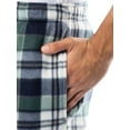thumbnail image 4 of Fruit of the Loom Men's Plaid Fleece Pajama Pant 2-Pack, Sizes S-5XL, 4 of 14