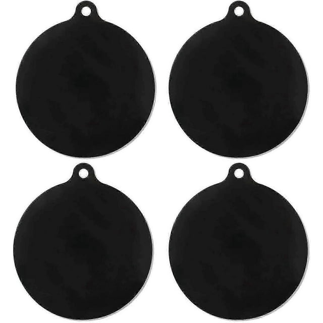 Paquete de 4 alfombrillas protectoras de silicona antideslizantes para placa de inducción eléctrica, Lucky_B