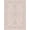 Pink, Pattern 3, variant on ODIKA 8'x10' Washable Area Rug Bathroom Delicate Border Scroll Ribbon Detail Rectangular Oushak for King Size Bedroom Under Bed, Master Suite, Non-Shedding, Easy Care