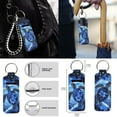 thumbnail image 7 of Uorisanigo Sea Turtle Flower 10 Pack Car Seat Covers Full Set Cars Steering Wheel Cover and Water Cup Coaster Seat Belt Pads Chapstick Holder Soft Decorative Auto Interior Fit Most Car SUV, 7 of 7