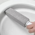 thumbnail image 4 of Warkul 2Pcs Pumice Stone Toilet Brush Ergonomic Short Long Handle Scratch Free No Dead Corner Toilet Bowl Cleaner Scrubber Bathroom Supplies, 4 of 8