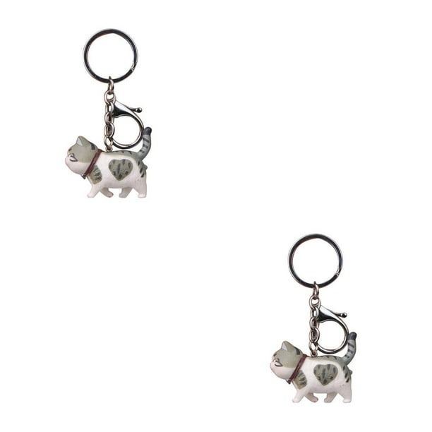 Jumpingount Llavero con colgante para bolso, llavero para mochila, recuerdo de fiesta para niños pequeños, adorno de cumpleaños, accesorios de regalo Type2 NO2 Jumpingount CBP218294