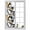Multicolor, variant on Black and Gold Line Window Privacy Film Abstract Art Modern Geometric Decorative Glass Window Film UV Blocking Static Cling Non-Adhesive Sticker Covering for Home Door 35.4x78.7 inches
