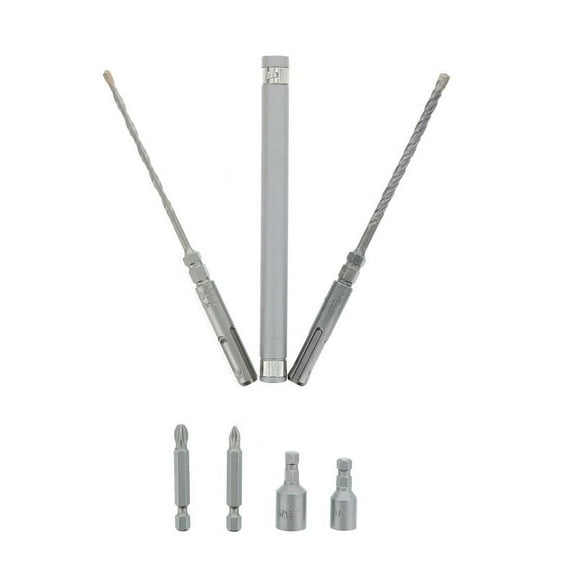 Diablo Concrete Anchor Drive Set Carbide 9 pc