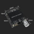 thumbnail image 4 of 2X50W Bluetooth 5.0 Power Amplifier Class D Audio 10W-200W HiFi Stereo Wireless Music Player USB Sound Card Digital AMP, 4 of 5