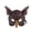 A003- Red, variant on Mask Silver Owl Mask 10 X 10 Inch for Masquerade Ball Halloween Party Prom Stage Events
