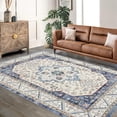 thumbnail image 2 of Floral Area Rug, Washable Non-Slip Low-Pile Rug for Living Room and Kitchen, 2 of 7