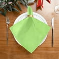 thumbnail image 4 of Iauyy Satin Napkins Set of 1- Green DIY Printing Decoration Cloth Napkin- Easy Care for Home/Party, 4 of 8