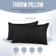 thumbnail image 3 of Utopia Bedding 12x20 inches Black Throw Pillow Inserts (Pack of 24) – Decorative Pillows for Bed & Couch, 3 of 7