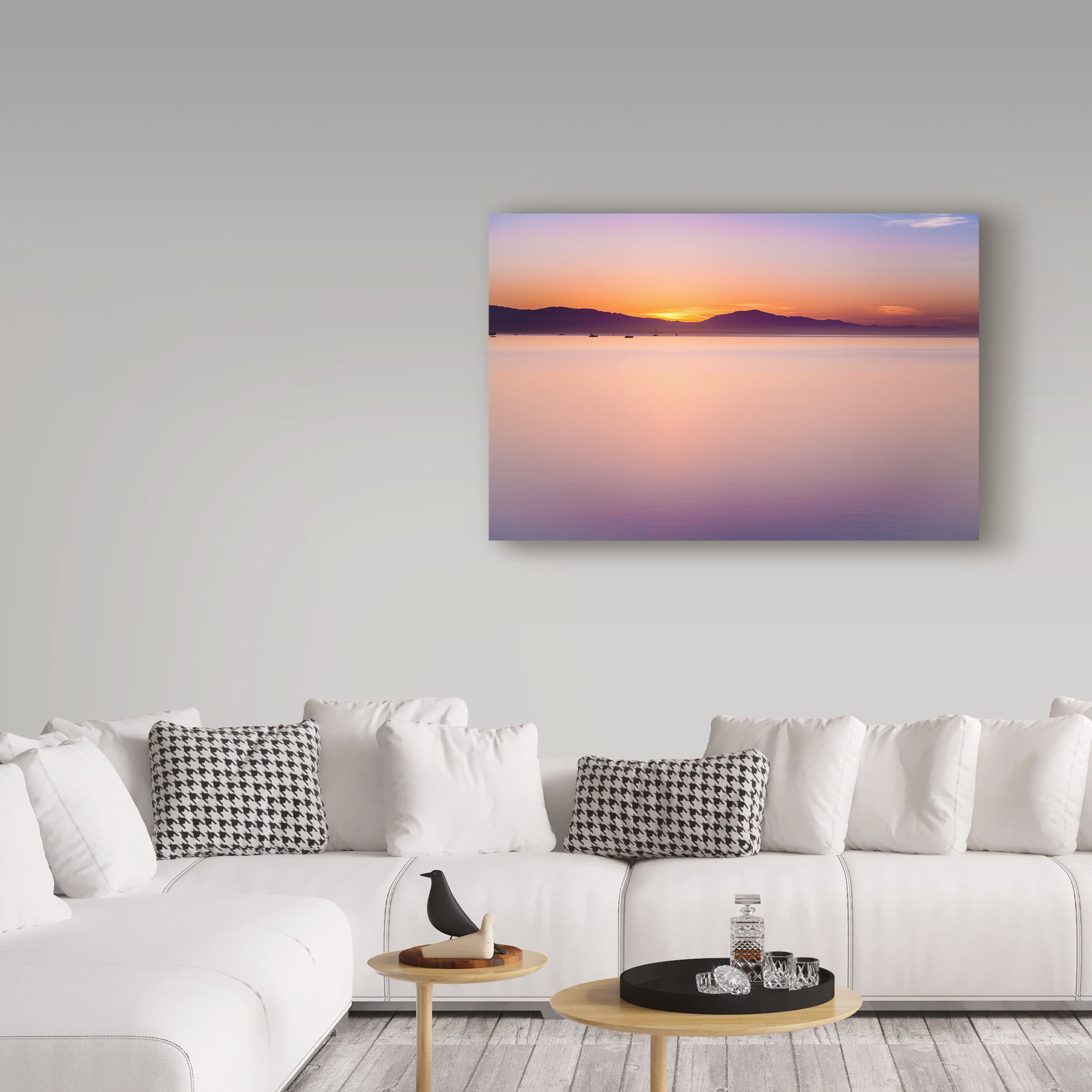 Trademark Fine Art 'Simple Sunrise' Canvas Art by Chris Moyer