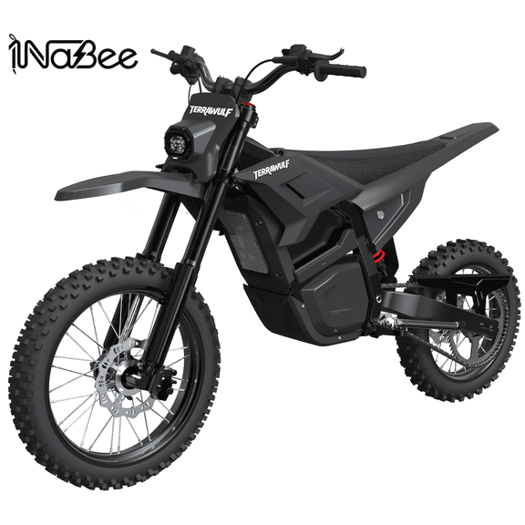 M7 Electric Dirt Bike, 5000W 40 MPH Electric Motorcycle with 48V 27Ah Battery Ebike, 17" All-Terrain Fat Tires, Hydraulic Disc Brakes, Mountain Off-Road E Dirt Bike, for Teens & Adults