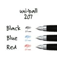 thumbnail image 6 of uniball 207 Retractable Gel Pens, Micro Point (0.5mm), Black, 5 Pack, 6 of 8