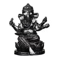 thumbnail image 3 of Lord Ganesha Estatua Ornamentada de Resina Figura Meditativa Esculpida a Mano Escultura Budista Portátil Artículo de Colección Vintage Adecuada para R Negro 85 x 7 x 105 cm, 3 of 8