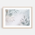 thumbnail image 2 of Calm Foliage Pastel Teal - Painting Botanical Floral Nature Minimalist Pastel Abstract Scenic Unframed Wall Art Print 24 x 36 inches, 2 of 7