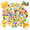 2A, variant on 35pcs-50pcs Tropical Vacation Decals Summer Beach Stickers Holiday Kids Stickers for Laptops Suitcases