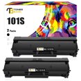 thumbnail image 1 of VIPInk Compatible for Sumsung 101S Black Toner Cartridge Replacement for Samsung MLT-D101S SF-760P ML-2160 ML-2166W High Yield Printer Ink (Black, 2-Pack), 1 of 8