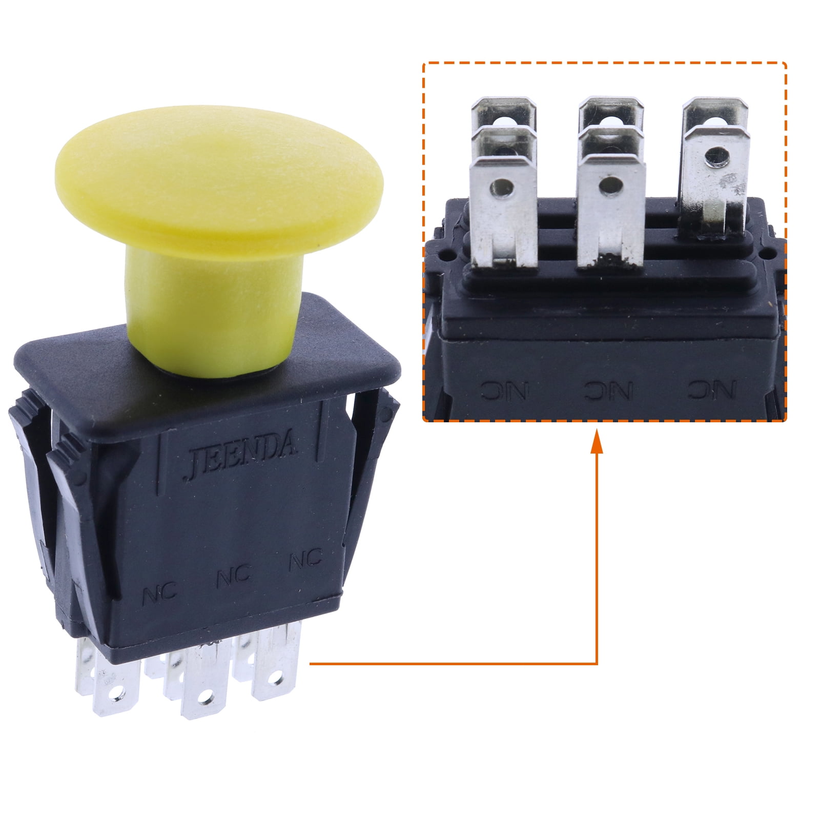 Fridayparts PTO Switch 430101 1140279 6274307 for Exmark Lazer Z