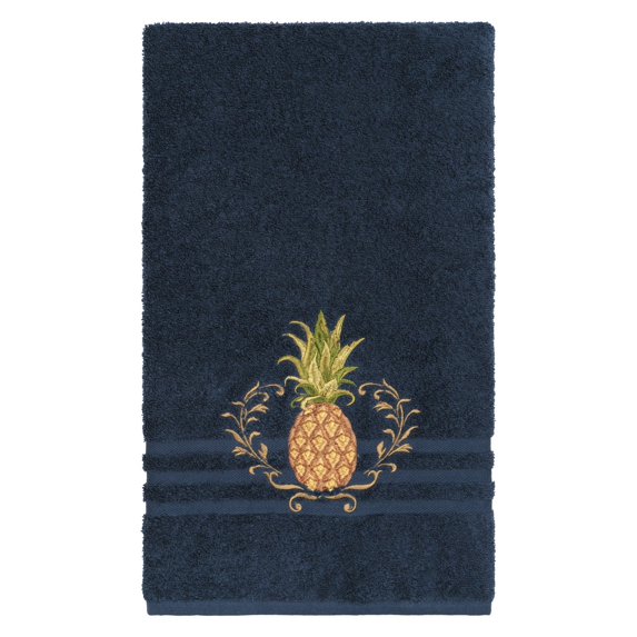 Linum Home Textiles Welcome Turkish Cotton Embellished Bath Towel