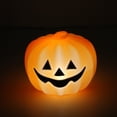 thumbnail image 2 of Lámpara LED de calabaza Sunnimix decoración naranja 10 cm, 2 of 7