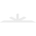 thumbnail image 2 of 72"W x 18"H x 2"D x 4"F, 6/12 Pitch, Saratoga Architectural Grade PVC Gable Bracket, 2 of 8
