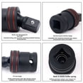 thumbnail image 4 of Adaptador de Llave Eléctrica con Dado Neumático Oscilante de 1/4", 3/8" y 1/2" con Junta Universal de y Dado Giratorio de 360°., 4 of 5