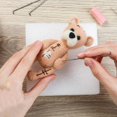 thumbnail image 4 of 10 Styles Needle Felting Wool Roving DIY Craft Material Mixed Color 100~150mm, 4 of 5
