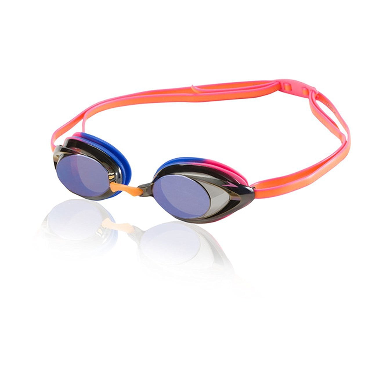 Horizon Blue Speedo Vanquisher 2.0 Mirrored Swim Swimming Competition Goggle 