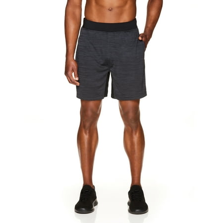 Gaiam Men's Karma Space Dye 7"-9" Pull On Shorts, Sizes S-XL