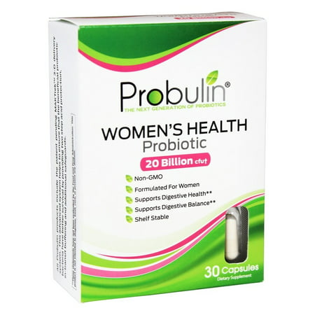 Probulin - Santé probiotique 20 milliards UFC femmes - 30 Capsules