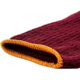 thumbnail image 3 of Lian Style Women's 1 Pair Socks Casual Solid Size 7-9Claret, 3 of 5