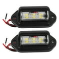 thumbnail image 3 of 2 luces LED para matrícula, CC 12 V-24 V, luces de posición para remolque de coche, camión, SUV, remolque, furgoneta, 3 of 7