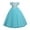 Blue, variant on Kids' $10 Under Girls Dress Puff Sleeve Princess Dress for Girl Long Sequin Dress Canonicals Save Big