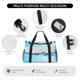 thumbnail image 4 of Disketp Crystal Clear Water Splash Bolsa de Viaje Tipo Duffle, Bolso de Mano para Fin de Semana para Mujer, Bolsa de Gimnasio Ligera para Hombre, Esencial para Viajes, 4 of 7