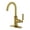 Brushed Brass, variant on Kingston Brass KSD8501KL Whitaker Single-Handle Bar Faucet, Polished Chrome