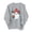 Gray, variant on Ynynloco Women's Halloween Sweatshirt, Spooky Season Graphic Crewneck Top Ghost Fall Casual Outfits