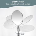 thumbnail image 5 of 360 Retractable Telescopic Inspection Detection lens Round Mirror Silver Pocket Clip New Car Tools Extend 7-1/4 to 30 DIY TOOL, 5 of 5