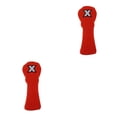 thumbnail image 2 of Greeniant Cubiertas para cabezales de golf Hermosos accesorios deportivos Cubierta para cabezales reparable profesional para accesorios para Naranja/Negro-Tipo X 2piezas, 2 of 6