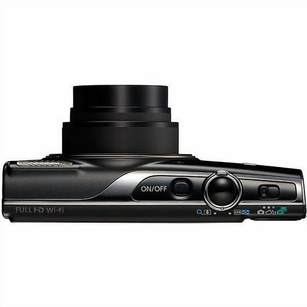 Canon PowerShot IXY 650 (ELPH 360) HS Digital Camera (Black) with